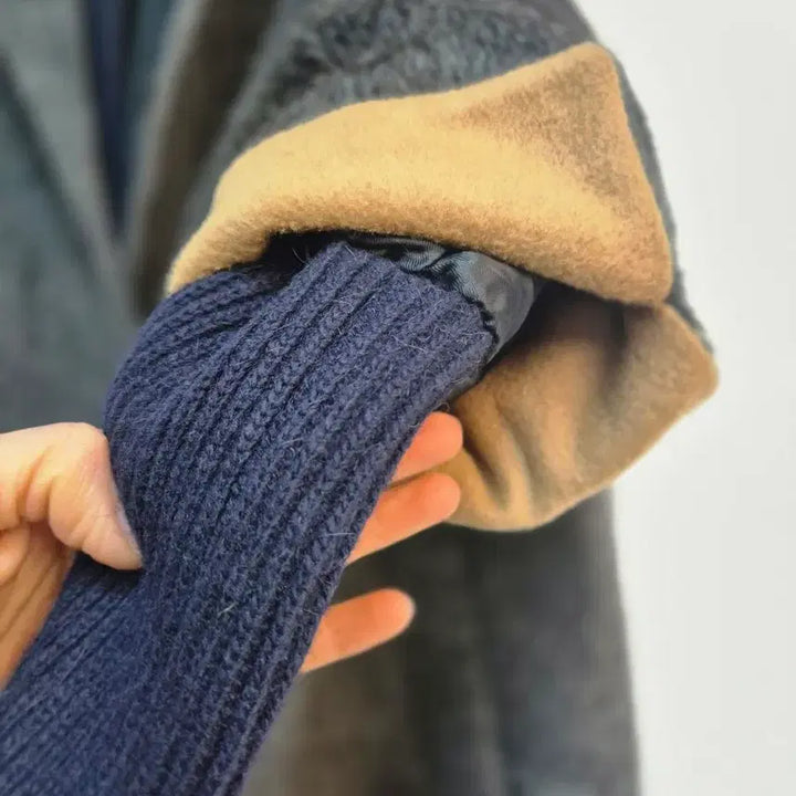 [BUNJANG] Alpaca Coat / 시스템 회색 알파카 코트 88-98-165