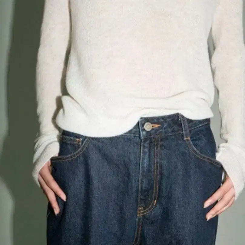 [BUNJANG] ORE Baby Alpaca Turtleneck Ivory / ORE 오어 베이비 알파카 터틀넥 아이보리