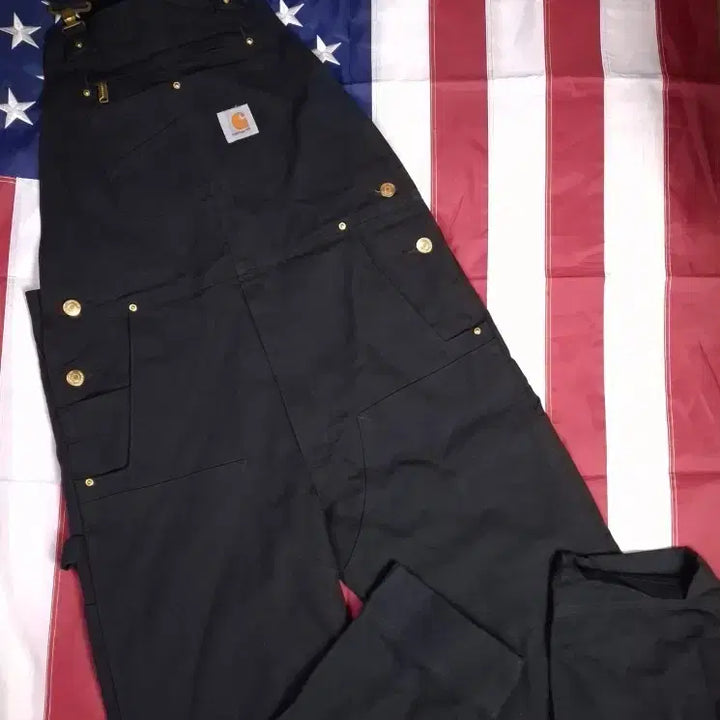 [BUNJANG] Carhartt Black Overall / 새제품 오리지날 칼하트 블랙 오버롤