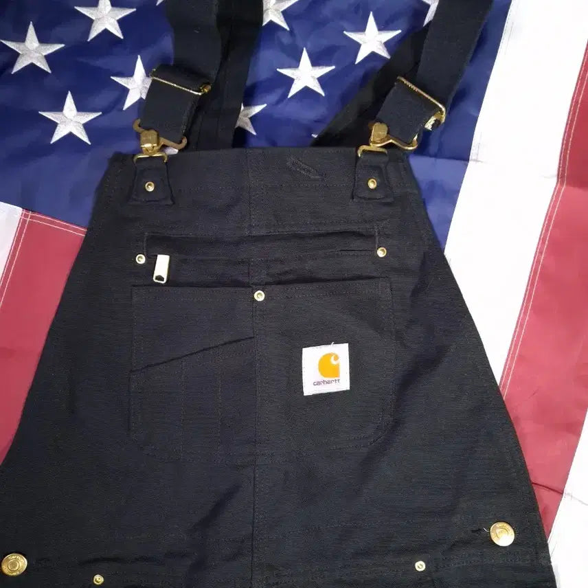 [BUNJANG] Carhartt Black Overall / 새제품 오리지날 칼하트 블랙 오버롤