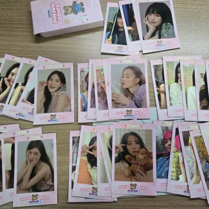 오마이걸 단체 싸인 엽서 양도, DUNDUN dance 포카 양도