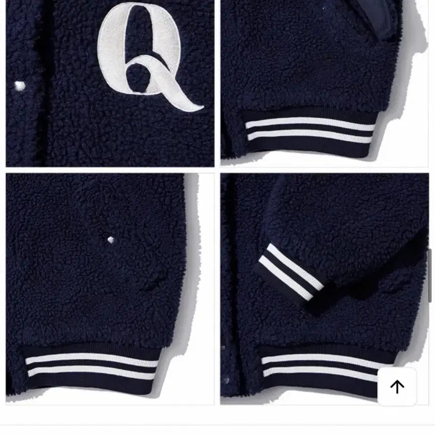 [BUNJANG] Edition B Fleece Bomber Jacket (S) / (새상품)에디션비 뽀글이 자켓, 봄버자켓 S 사이즈 (오버핏) 야구잠바