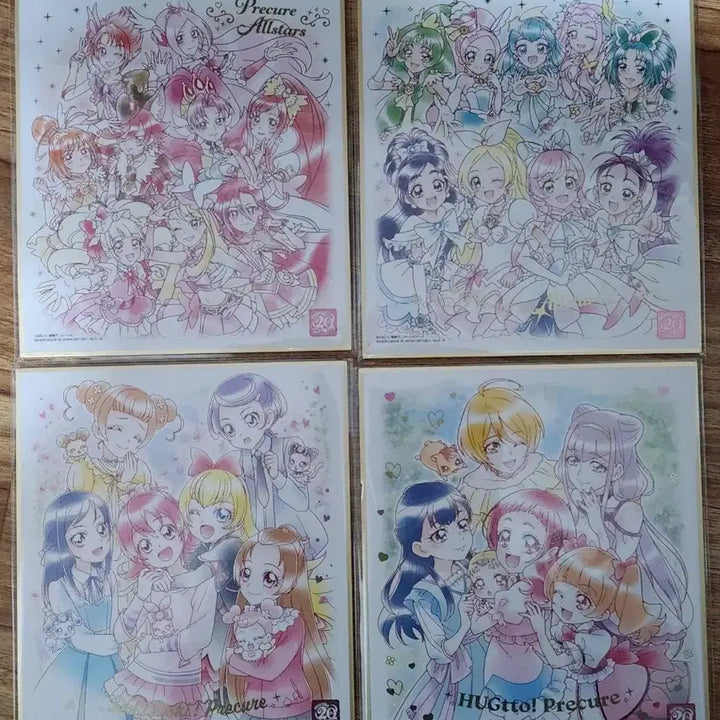 [BUNJANG] Precure Shikishi Bundle Set / 프리큐어 색지 일괄