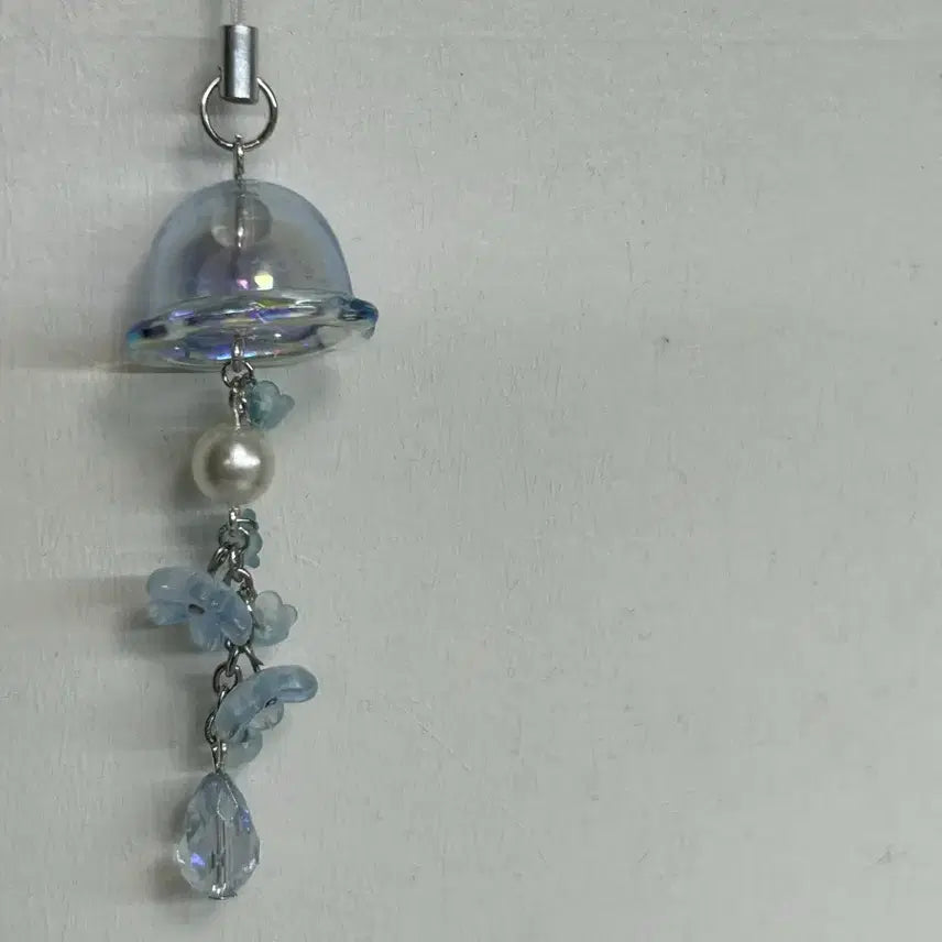 [BUNJANG] White Color Added! Flower Jellyfish Keyring / [화이트 색상 추가!] 꽃해파리 키링