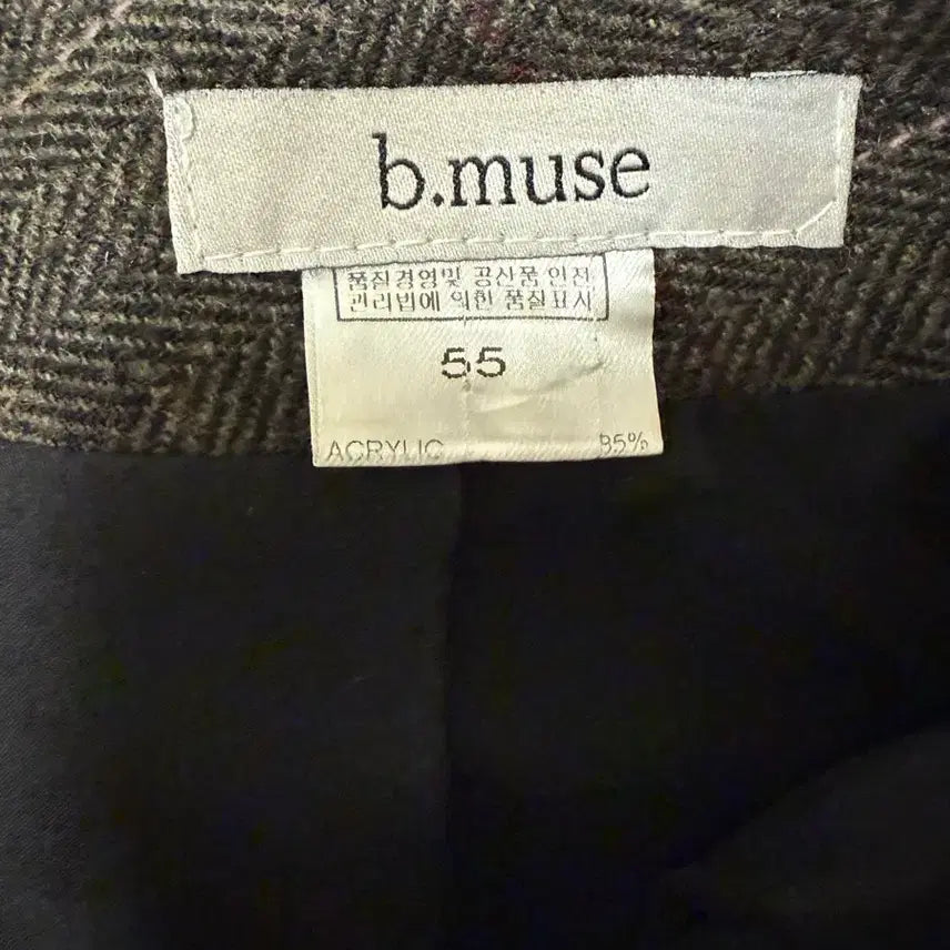 [BUNJANG] b.muse 비뮤즈 체크 미니 스커트 55사이즈 / b.muse 비뮤즈 체크 미니 스커트 55사이즈