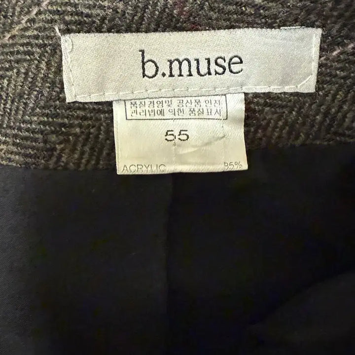 [BUNJANG] b.muse 비뮤즈 체크 미니 스커트 55사이즈 / b.muse 비뮤즈 체크 미니 스커트 55사이즈