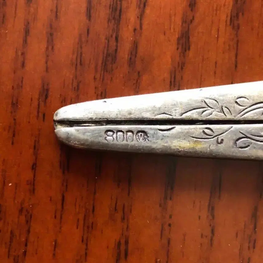 [BUNJANG] 19th Century Silver 800 Scissors / 옛날 19세기 실버 800가위