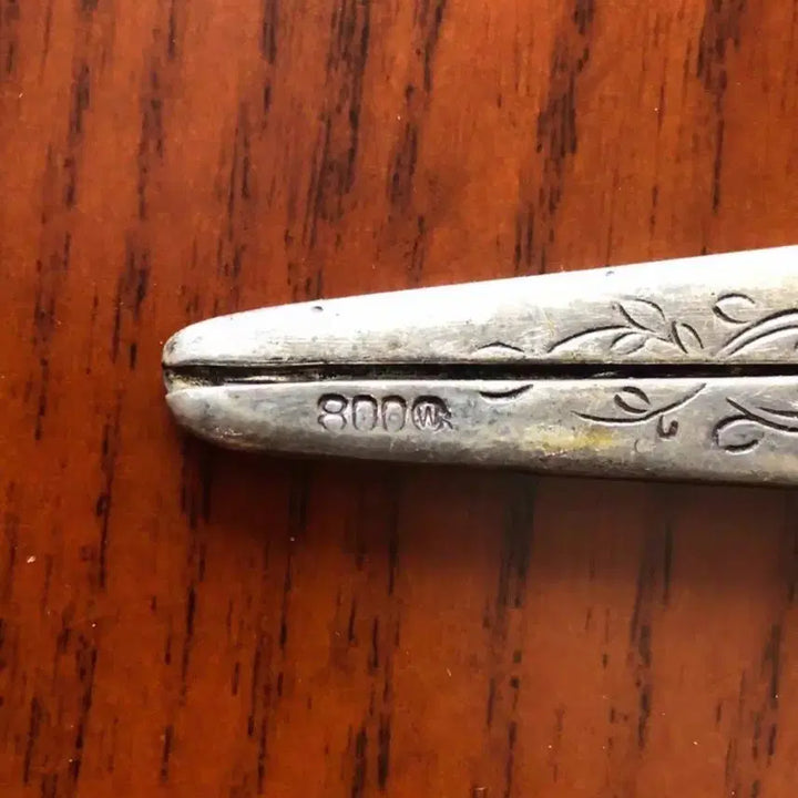 [BUNJANG] 19th Century Silver 800 Scissors / 옛날 19세기 실버 800가위