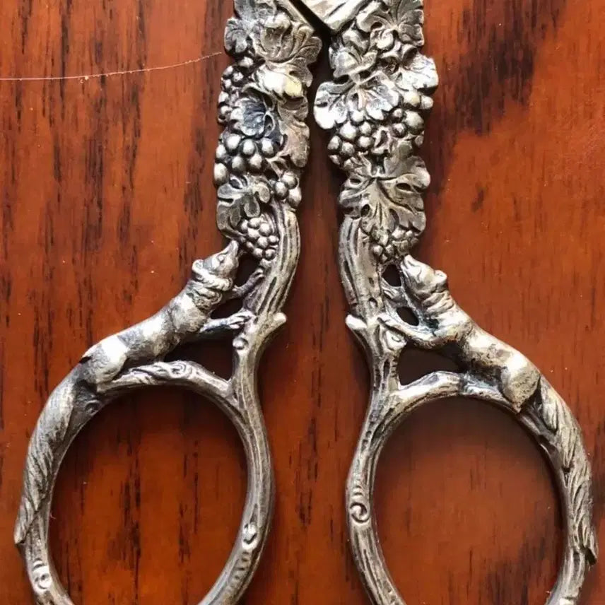 [BUNJANG] 19th Century Silver 800 Scissors / 옛날 19세기 실버 800가위