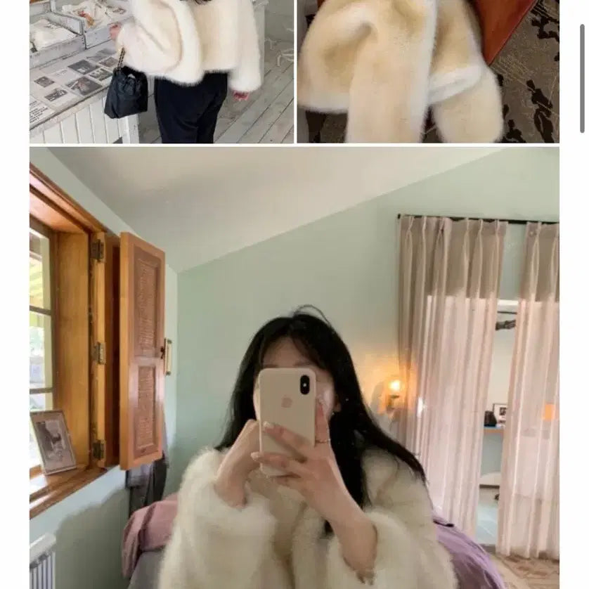 [BUNJANG] Laplie Ritz Fur Jacket / 라플리에 리츠퍼