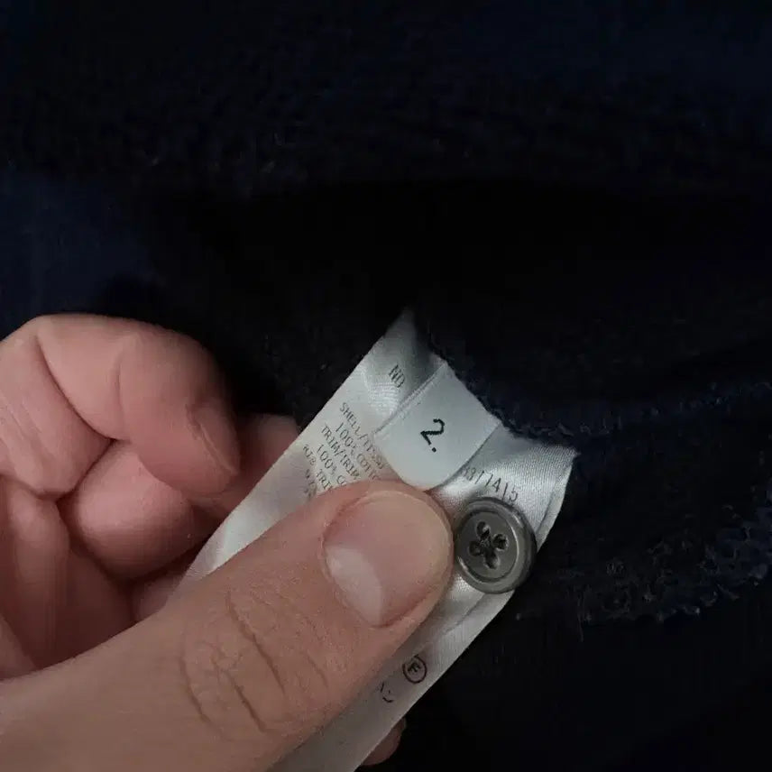 [BUNJANG] Thom Browne Three-Bar Navy Sweatshirt / 톰브라운 백삼선 맨투맨 네이비 2