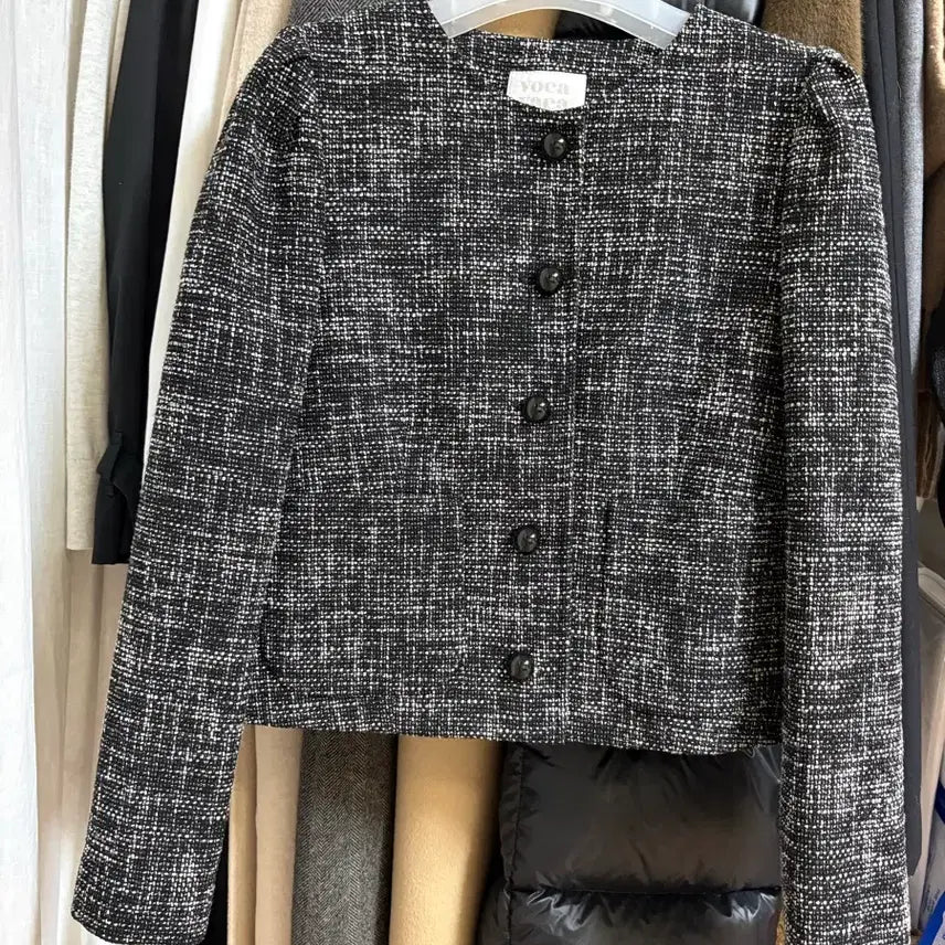 [BUNJANG] Voca Vaca Tweed Jacket / 보카바카 트위드 자켓