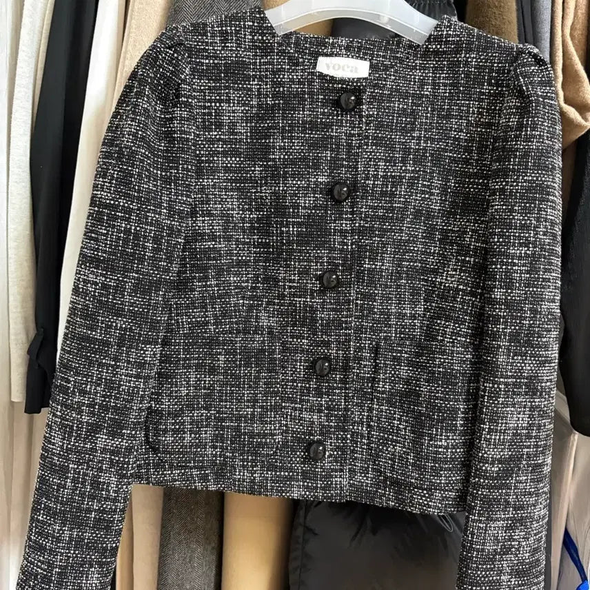 [BUNJANG] Voca Vaca Tweed Jacket / 보카바카 트위드 자켓