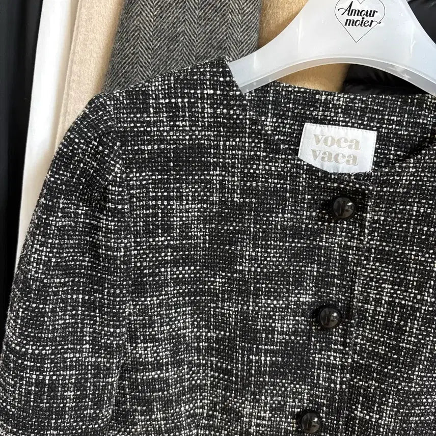 [BUNJANG] Voca Vaca Tweed Jacket / 보카바카 트위드 자켓
