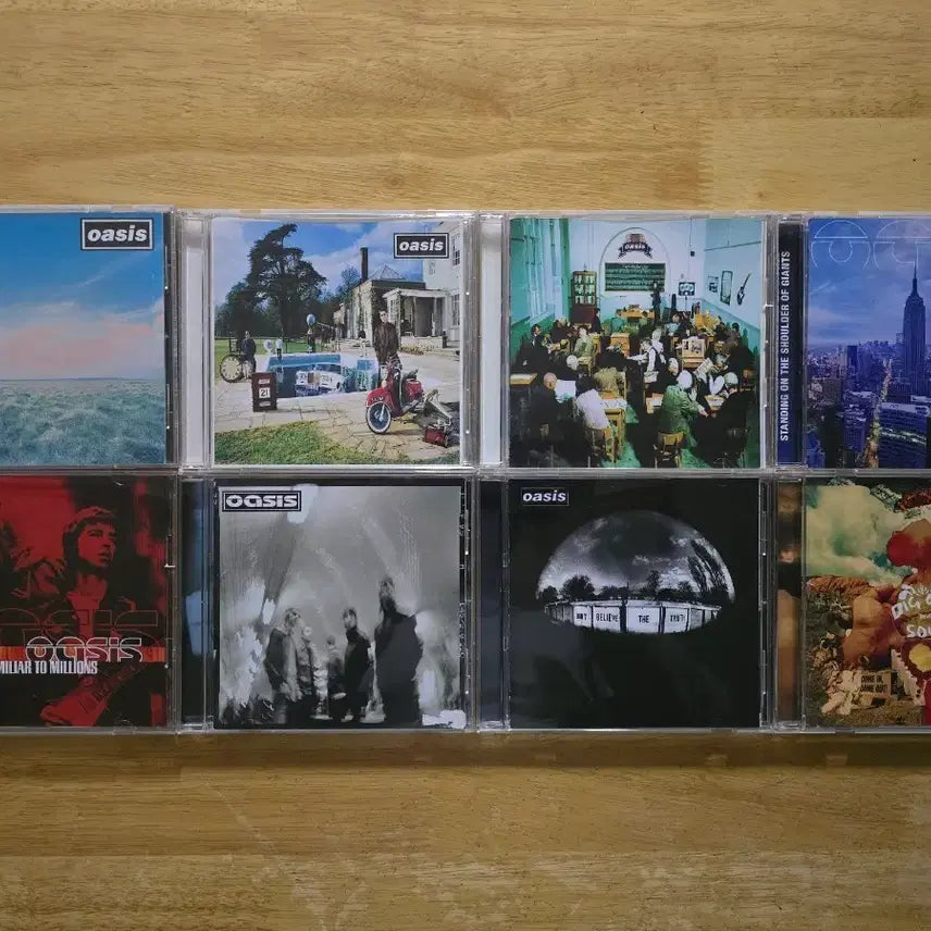 [BUNJANG] Oasis CD Album Bundle Set / CD 음반 oasis 오아시스 EP, 앨범 8장