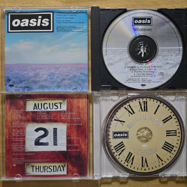 [BUNJANG] Oasis CD Album Bundle Set / CD 음반 oasis 오아시스 EP, 앨범 8장