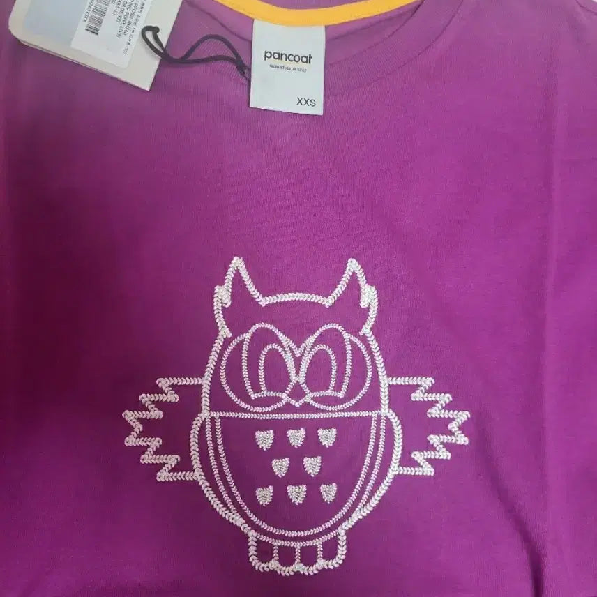 [BUNJANG] FanCoat Owl T-shirt / 급처새상품!팬콧 귀요미 부엉이 반팔티셔츠 럭키슈에뜨st레니본st르꼬끄st