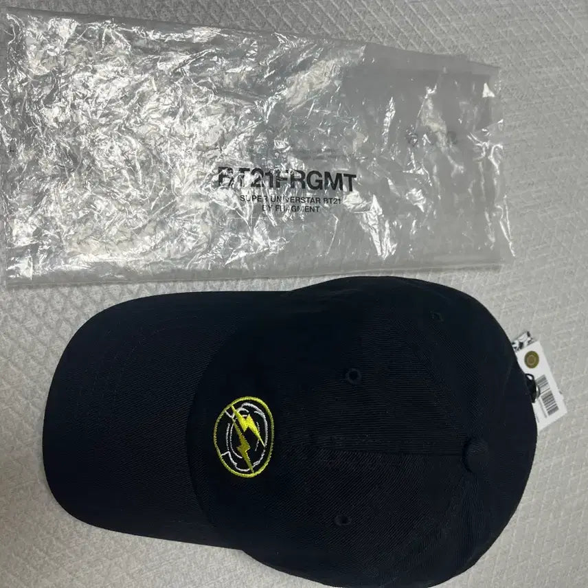 [BUNJANG] Line Friends BT21 Chimmy Fragment Ball Cap / 라인프렌즈 BT21 프라그먼트 볼캡 모자 블랙 치미