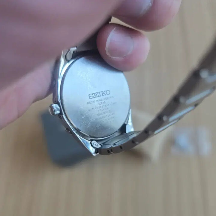 [BUNJANG] Seiko SBTM213 Titanium Solar Watch / 세이코 티타늄 솔라 SBTM213