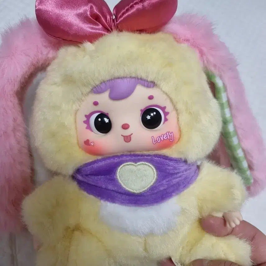 [BUNJANG] Samuel Yellow Rabbit Version Keyring / 사무엘 옐로 토끼 버전 키링