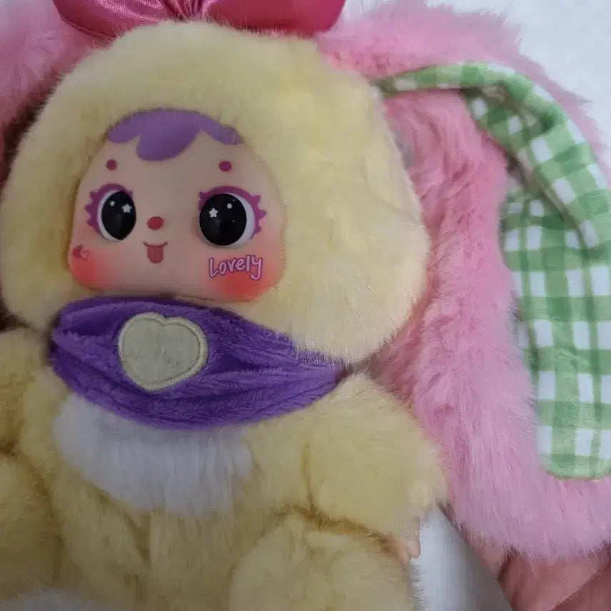 [BUNJANG] Samuel Yellow Rabbit Version Keyring / 사무엘 옐로 토끼 버전 키링