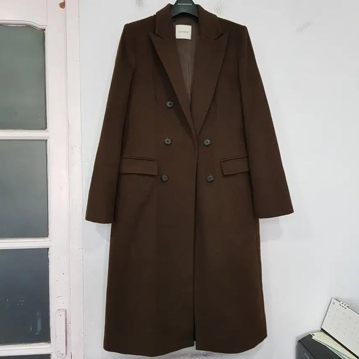 [BUNJANG] She'sMiss Women's Wool Blend Long Coat / 쉬스미스 여성 모혼방 롱 코트 66