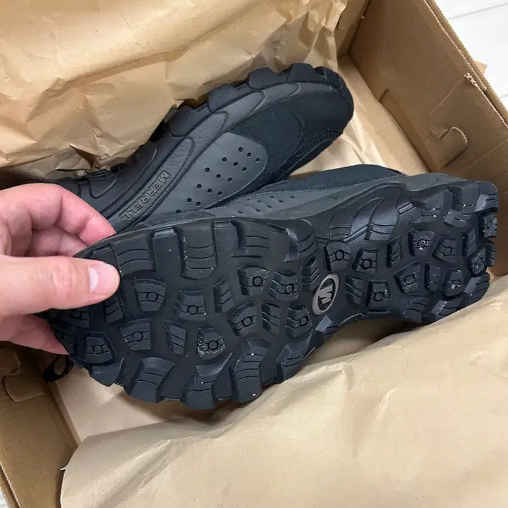 [BUNJANG] Merrell Moab Speed Strek Evo Hiking Boots Black / 메렐 목 스피드 스트리크 에보 블랙 사이즈