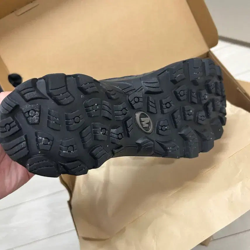 [BUNJANG] Merrell Moab Speed Strek Evo Hiking Boots Black / 메렐 목 스피드 스트리크 에보 블랙 사이즈