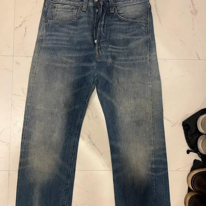 [BUNJANG] LVC 501XX Button Fly Denim Jeans / Lvc 501xx 중청 버튼플라이