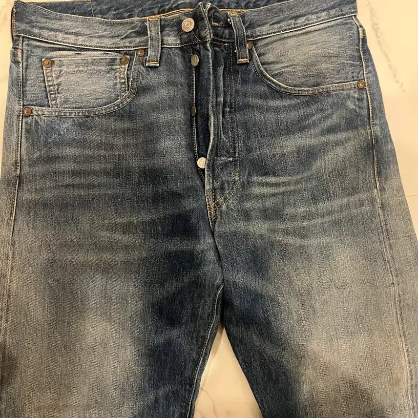 [BUNJANG] LVC 501XX Button Fly Denim Jeans / Lvc 501xx 중청 버튼플라이