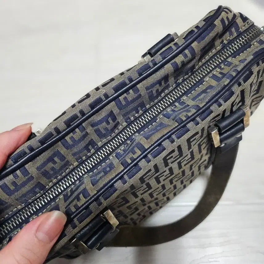 [BUNJANG] Fendi Zucchino Canvas Shoulder Tote Bag / 정품) 펜디 주키노 캔버스 숄더 토트백 판매합니다