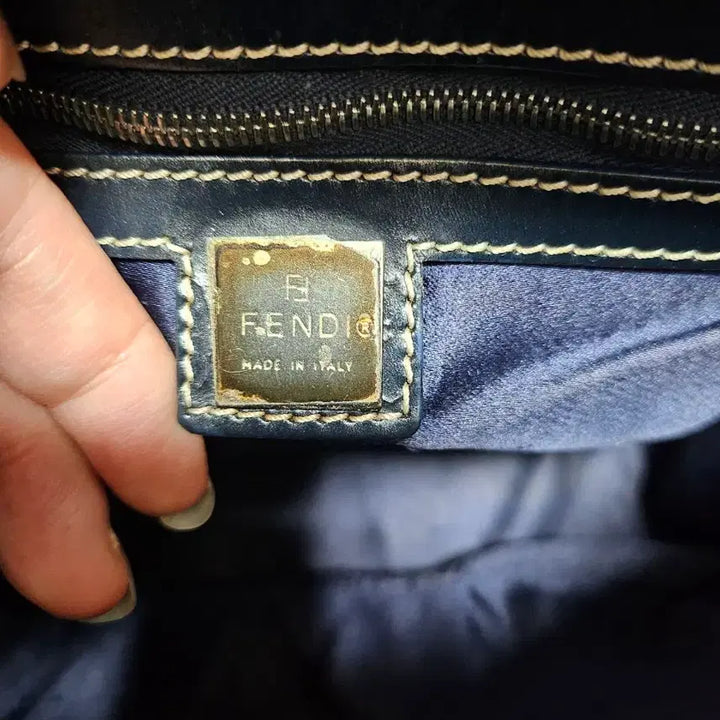 [BUNJANG] Fendi Zucchino Canvas Shoulder Tote Bag / 정품) 펜디 주키노 캔버스 숄더 토트백 판매합니다