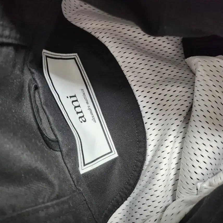 [BUNJANG] AMI Hooded Anorak Black M / 아미  후드아노락 검정m