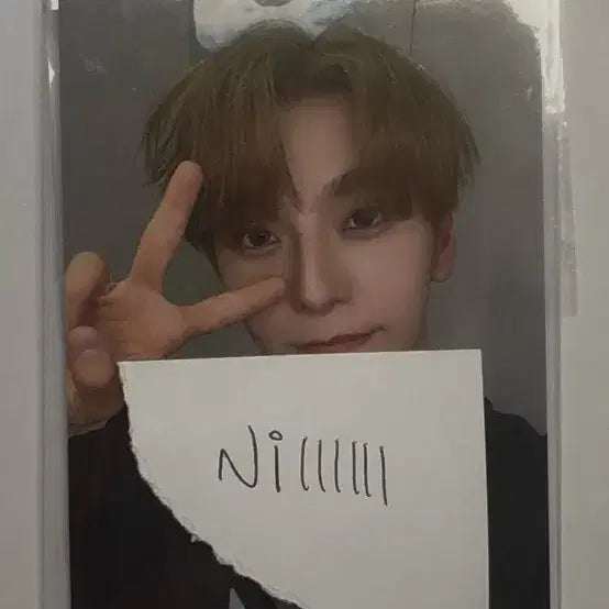 [SOLD OUT] 알파드라이브원 알디원 허씬롱 씬롱 올리브영 세안밴드 포토카드