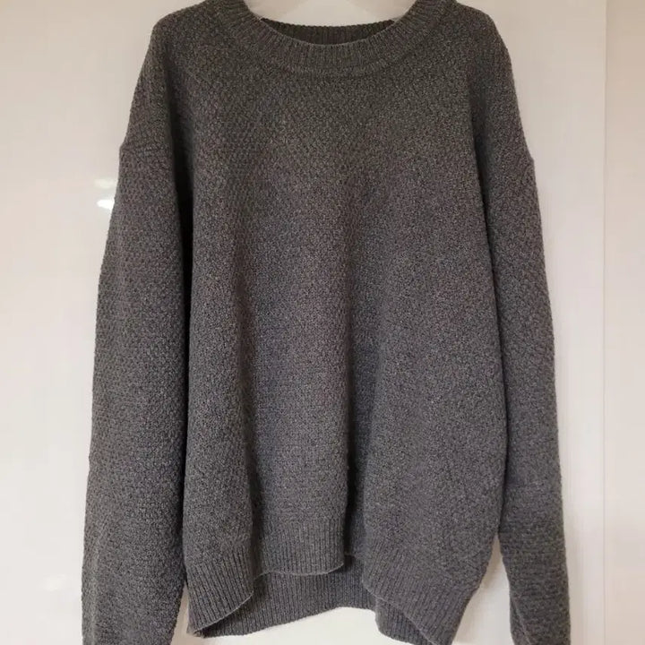 [BUNJANG] Juang Homme Charcoal Wool Knit L Size / 주앙옴므 차콜 울 니트 L사이즈