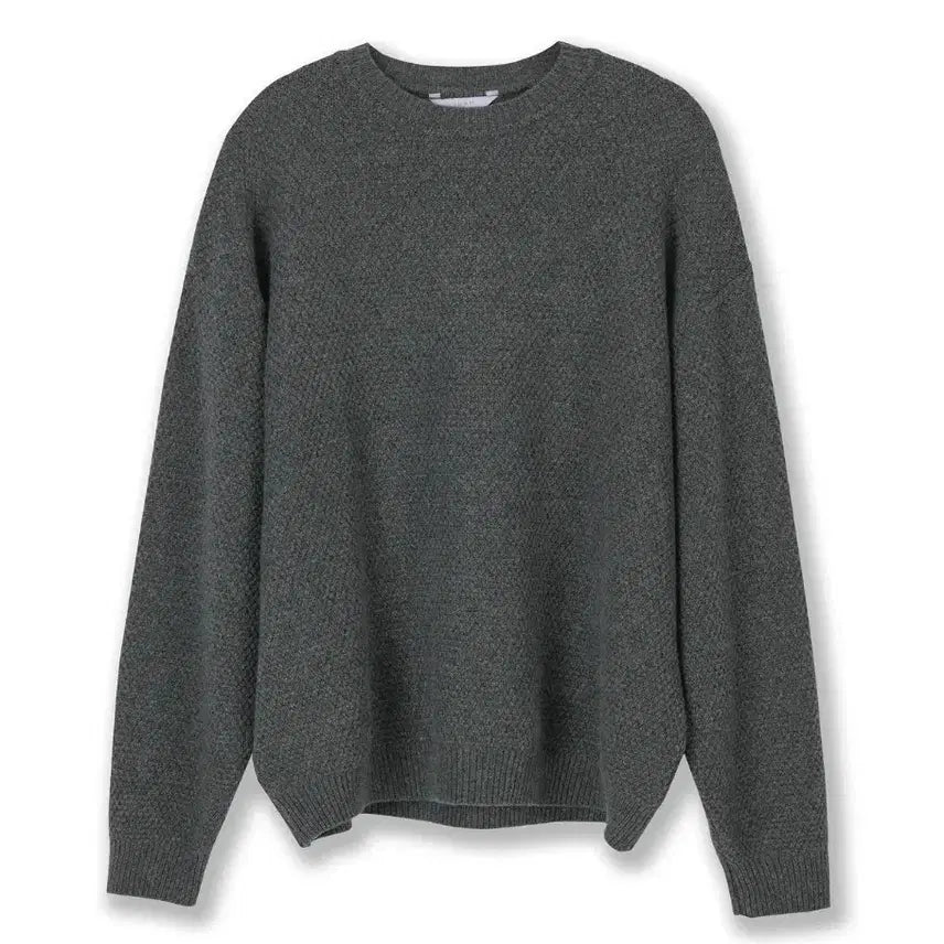[BUNJANG] Juang Homme Charcoal Wool Knit L Size / 주앙옴므 차콜 울 니트 L사이즈
