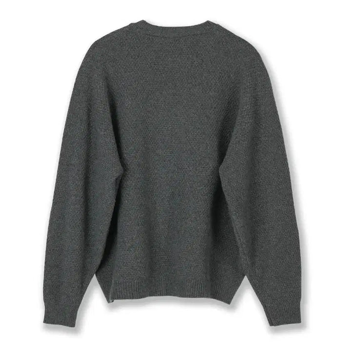 [BUNJANG] Juang Homme Charcoal Wool Knit L Size / 주앙옴므 차콜 울 니트 L사이즈