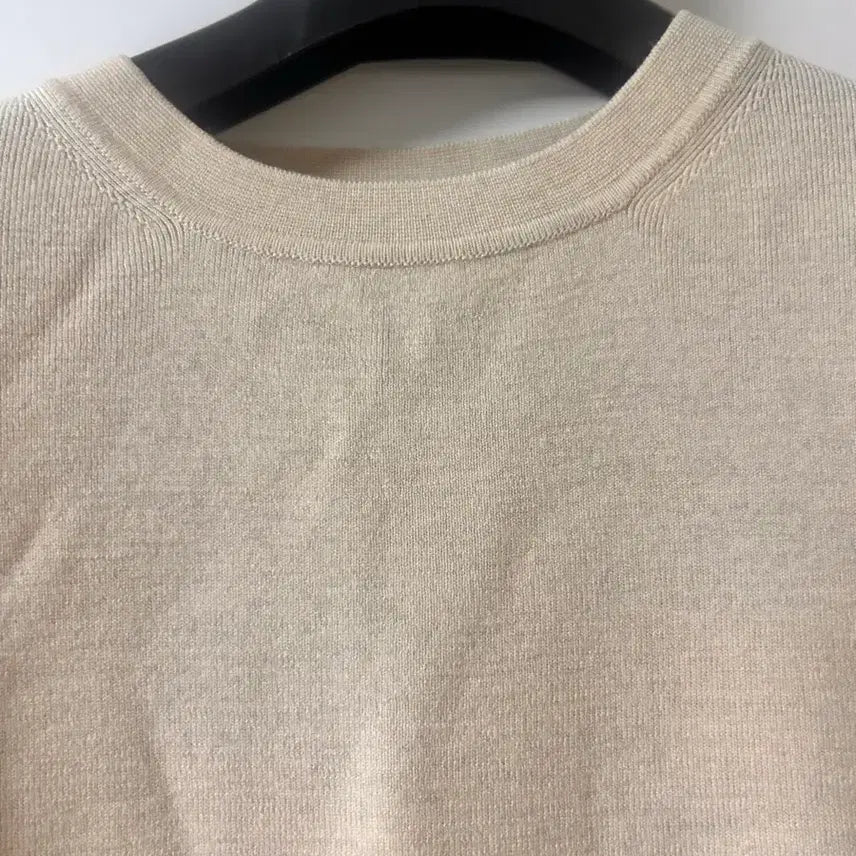 [BUNJANG] Time Beige Knit Long Dress / 타임니트원피스