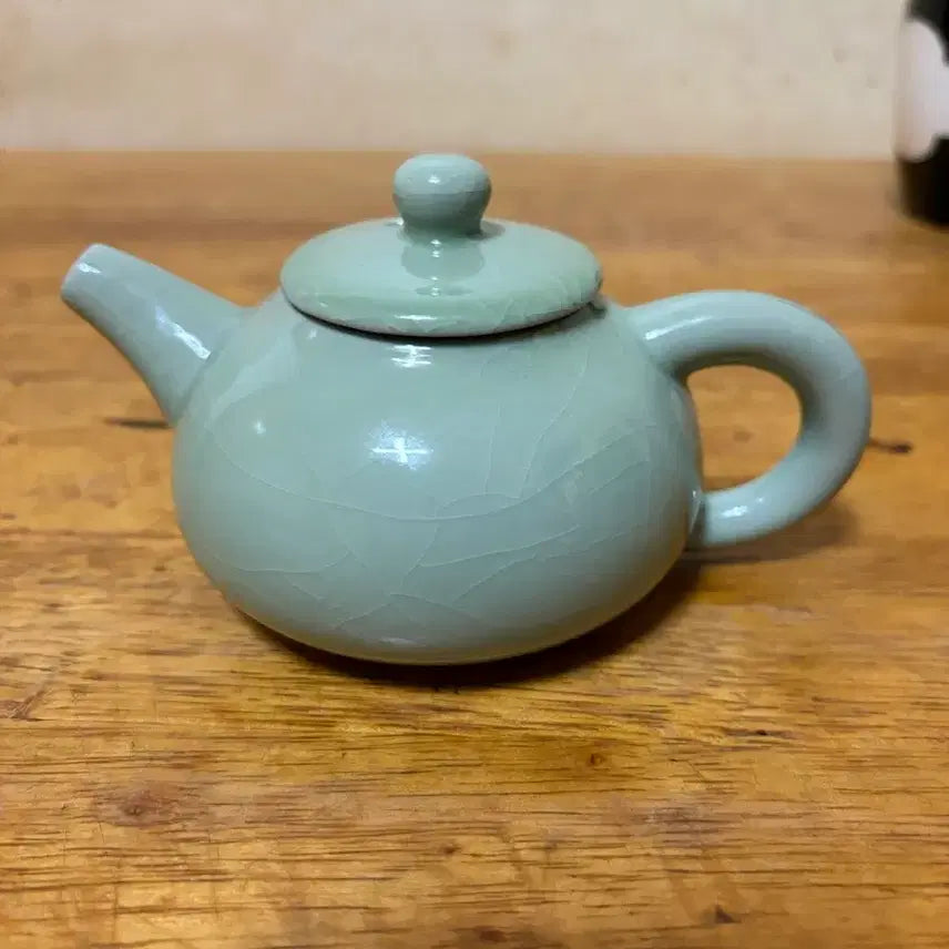 [BUNJANG] Celadon Porcelain Teapot (Small) / 도자기 차호(소)