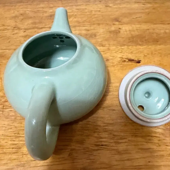 [BUNJANG] Celadon Porcelain Teapot (Small) / 도자기 차호(소)
