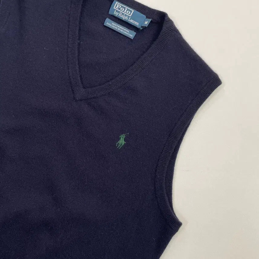 [BUNJANG] Polo Ralph Lauren Merino Wool Vest / [M] 폴로 랄프로렌 메리노 울 베스트 조끼