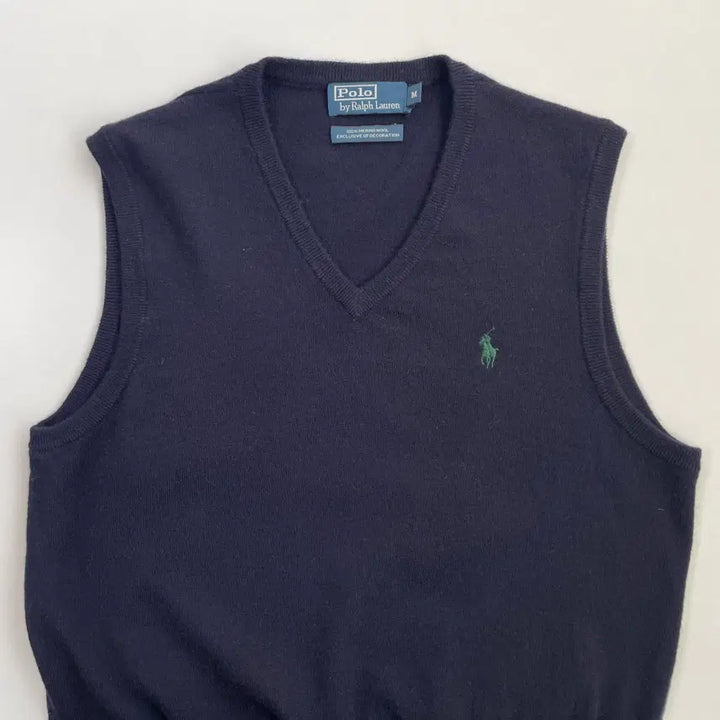 [BUNJANG] Polo Ralph Lauren Merino Wool Vest / [M] 폴로 랄프로렌 메리노 울 베스트 조끼