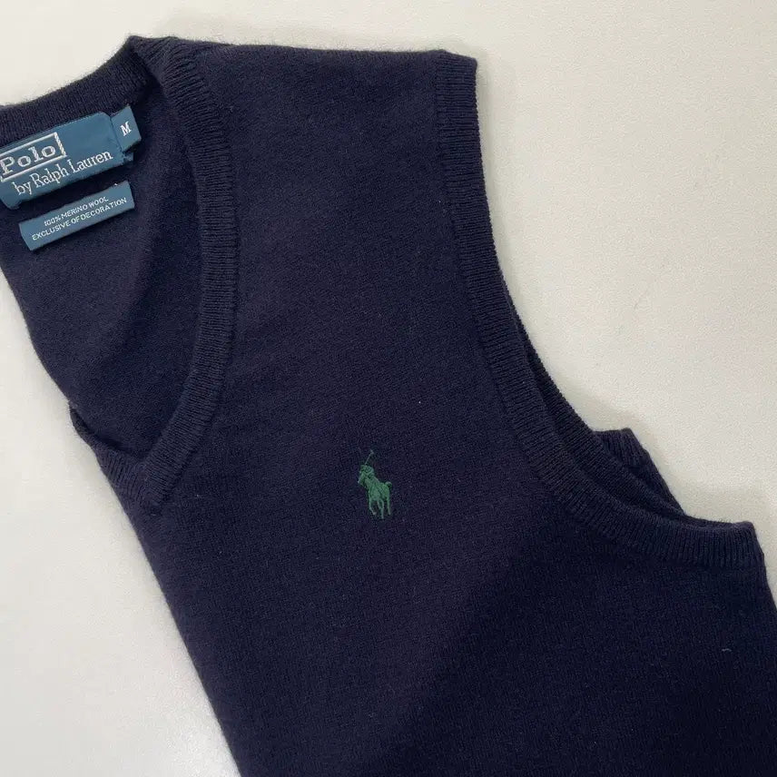 [BUNJANG] Polo Ralph Lauren Merino Wool Vest / [M] 폴로 랄프로렌 메리노 울 베스트 조끼