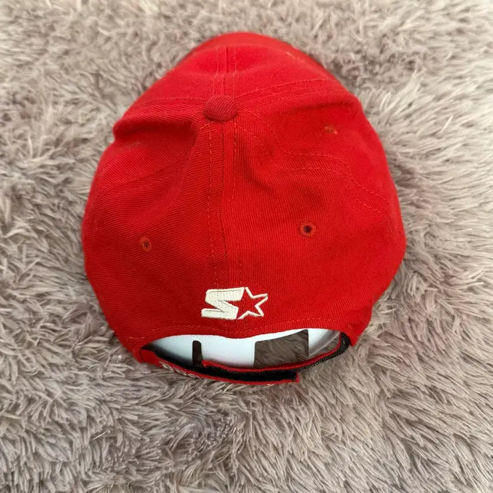 [BUNJANG] Ohio State Buckeyes Red Cap / 90S 스타터 오하이오 주립대 버키즈 레드 볼캡