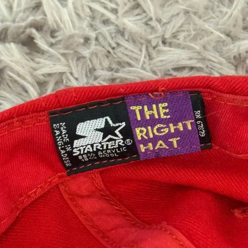 [BUNJANG] Ohio State Buckeyes Red Cap / 90S 스타터 오하이오 주립대 버키즈 레드 볼캡