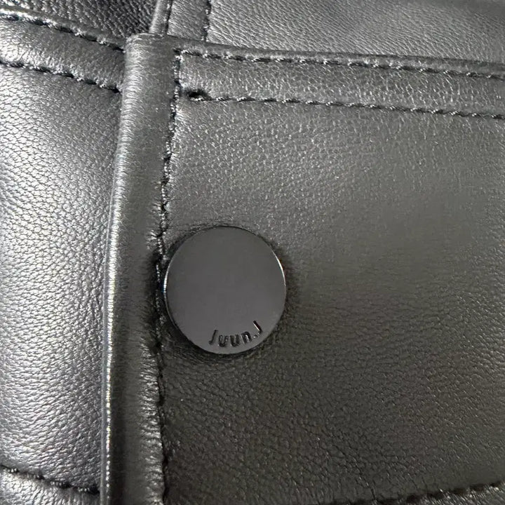 [BUNJANG] Junji Leather Shirt Jacket 46 / 준지 가죽 셔츠 자켓 46