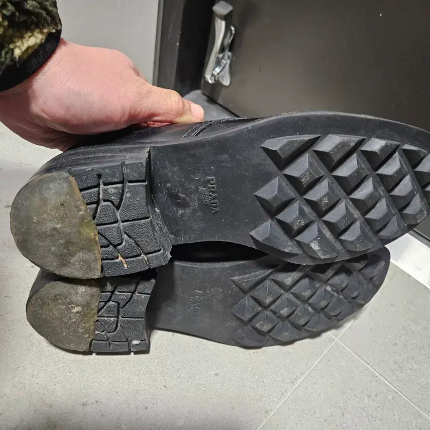 [BUNJANG] Prada Two-Tone Derby Shoes 270 / 프라다 투톤더비 270