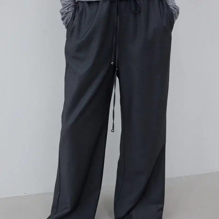 [BUNJANG] Carriere Drawstring Banding Pants / [S] 케리에르 Carriere 스트링 밴딩 팬츠