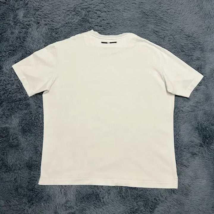 [BUNJANG] Solid Homme White Short Sleeve T-shirt / (정품) 솔리드옴므 화이트 반팔 52(110)사이즈