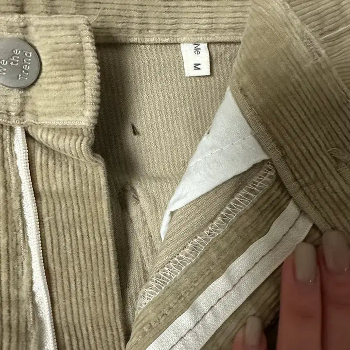 [BUNJANG] Corduroy Pants Beige M / 코듀로이 팬츠 베이지M